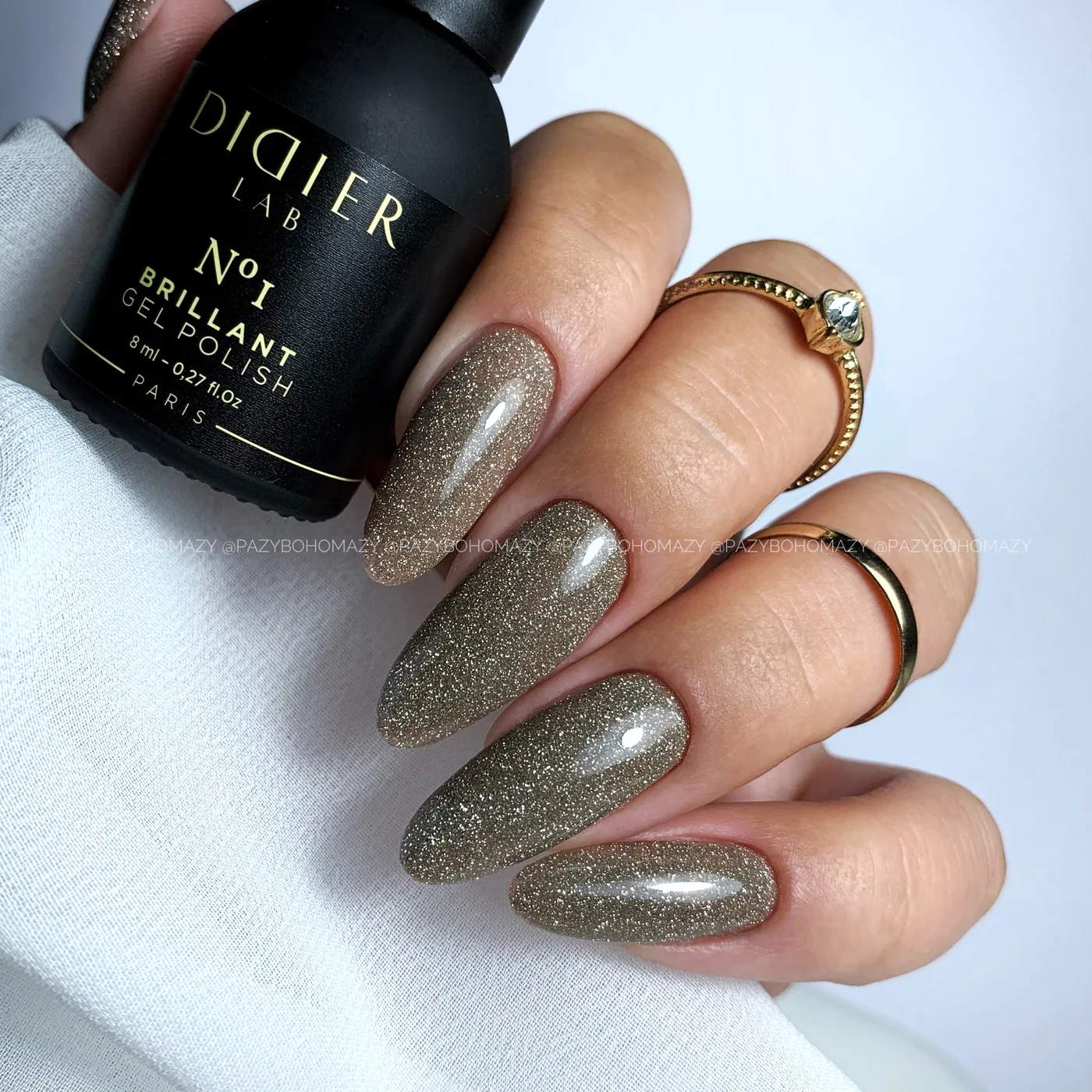 "DIDIER LAB" Gel polish, BRILLANT, NO1