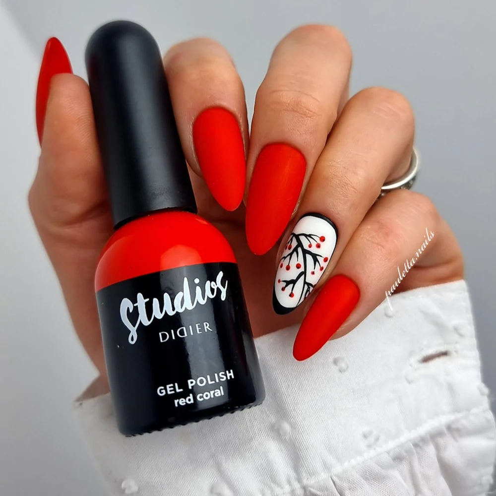 "STUDIO DIDIER" Gel polish, RED CORAL