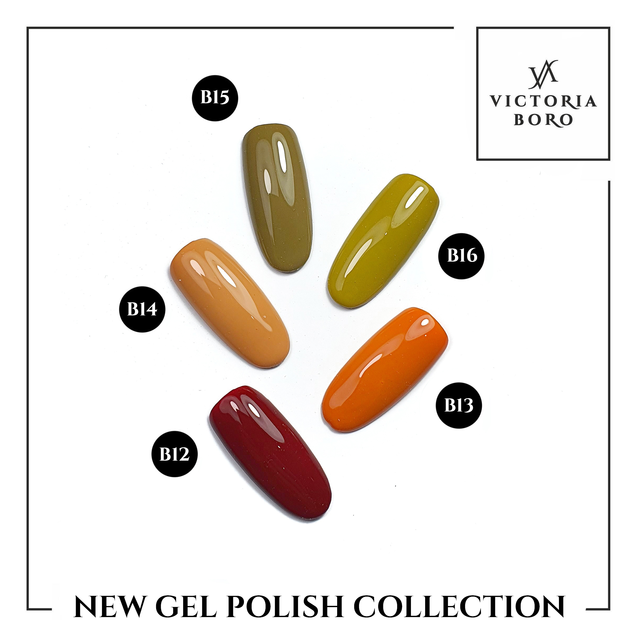 Victoria Boro GEL POLISH B15