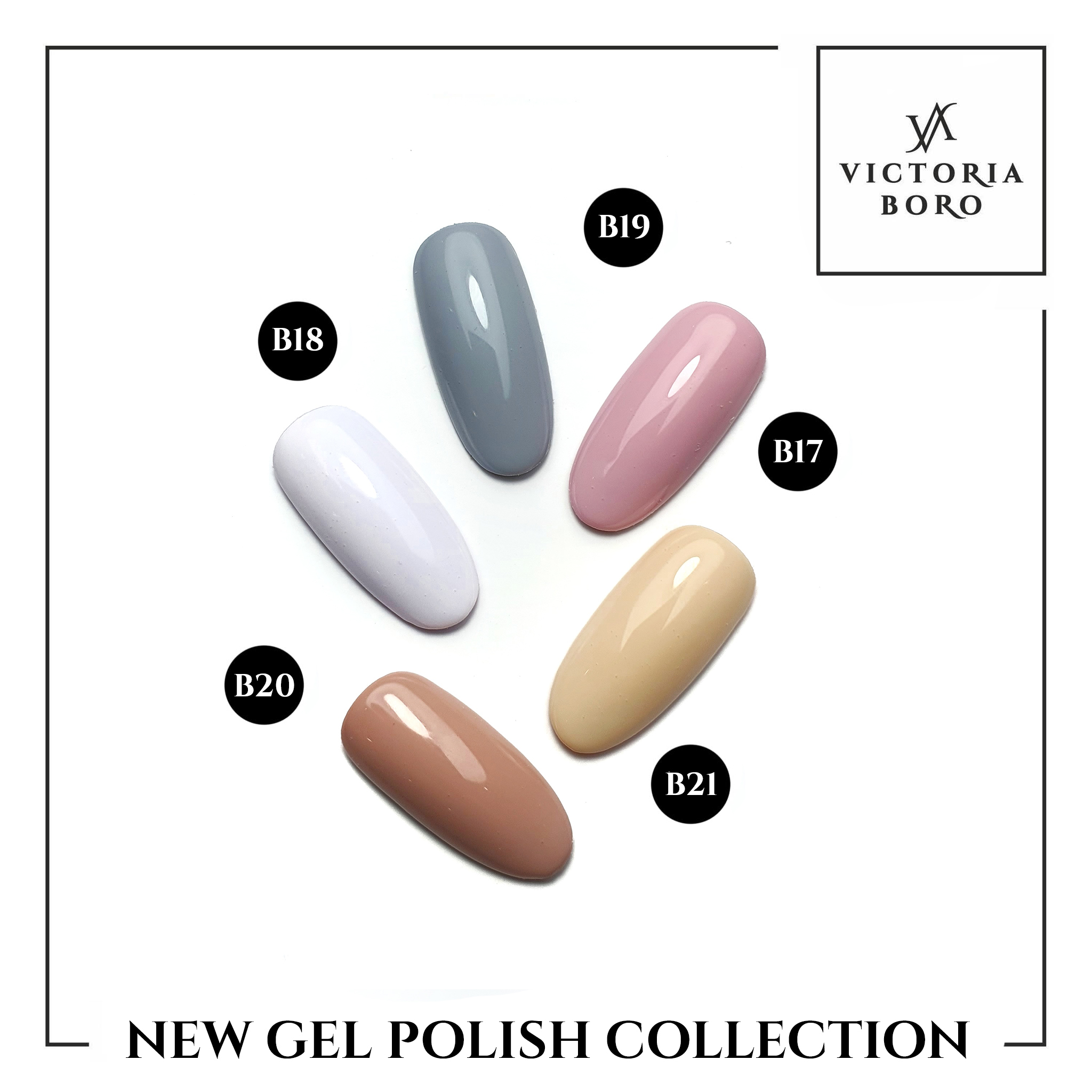 Victoria Boro GEL POLISH B17