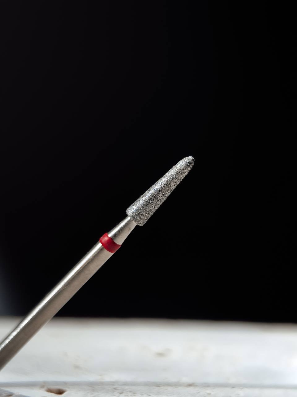 Diamond tip STICK 1,7mm with a rounded tip red