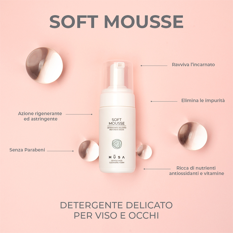MUSA NAILS Delicate Cleansing Mousse 100ML