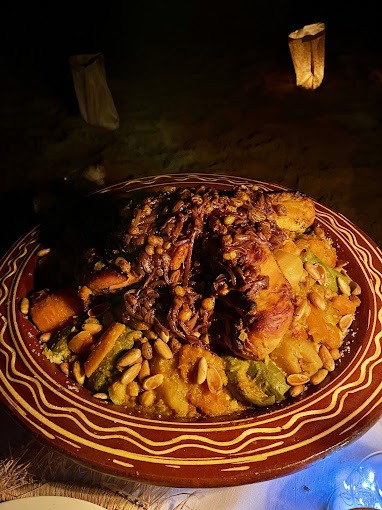 Pique-nique Couscous sur la plage Taghazout Tamraght