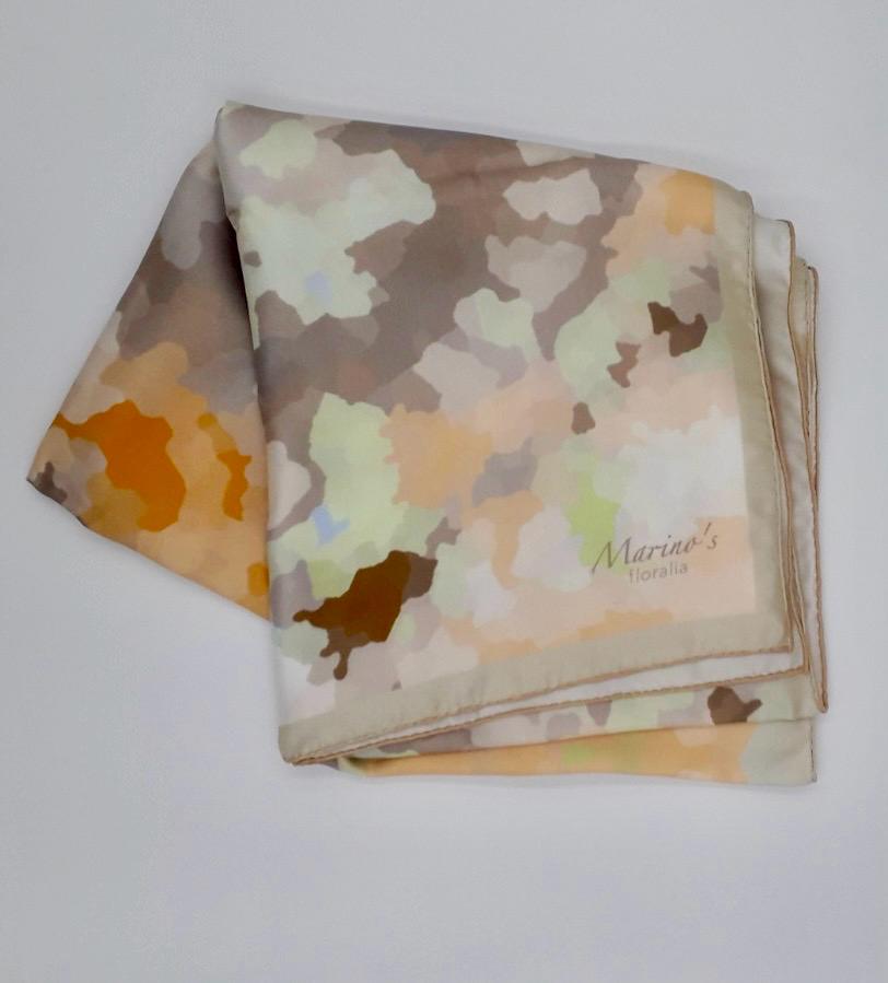 Echarpe en soie twill