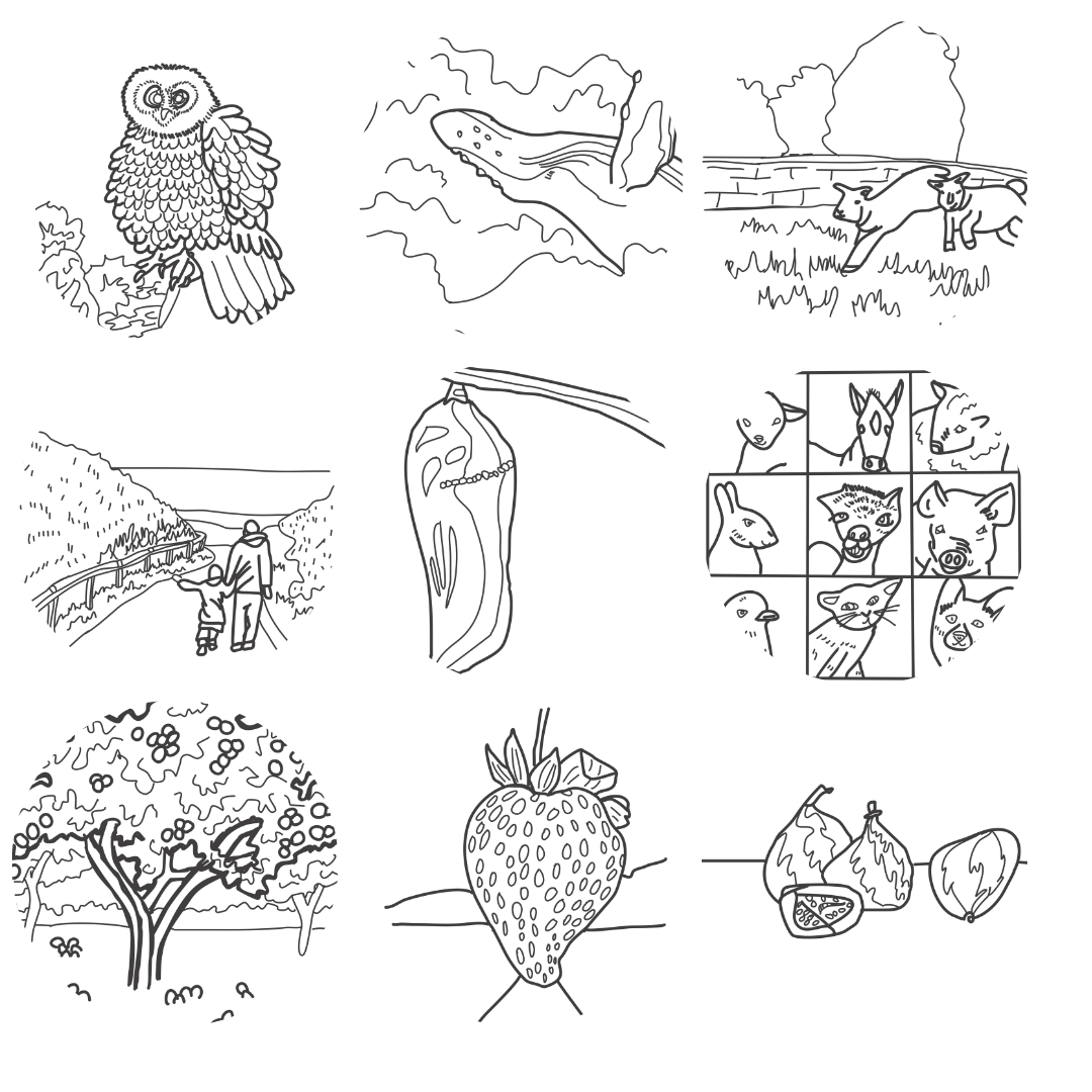 Downloadable 1 John Devotional-Themed Coloring Pages