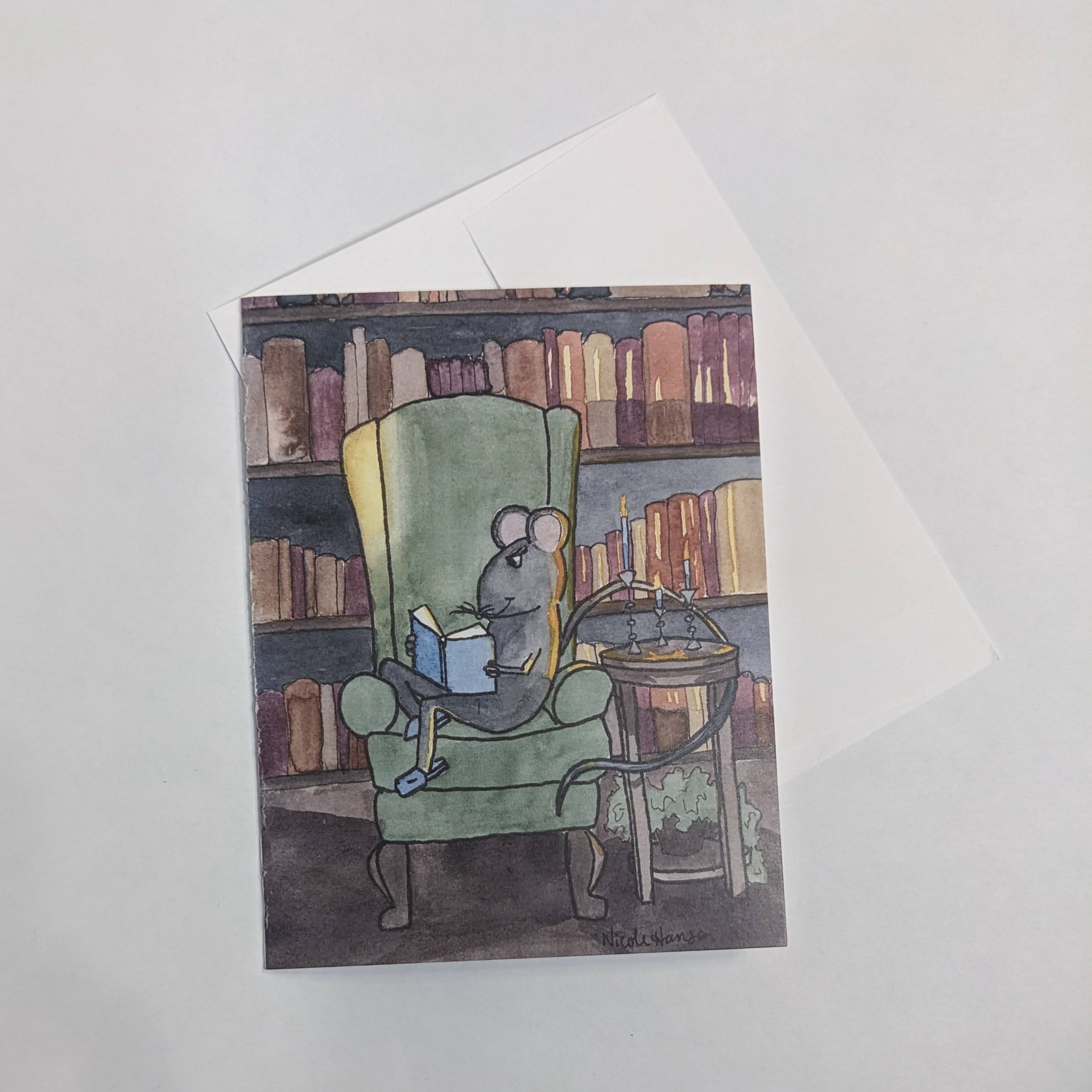 Mouse Reading: Library