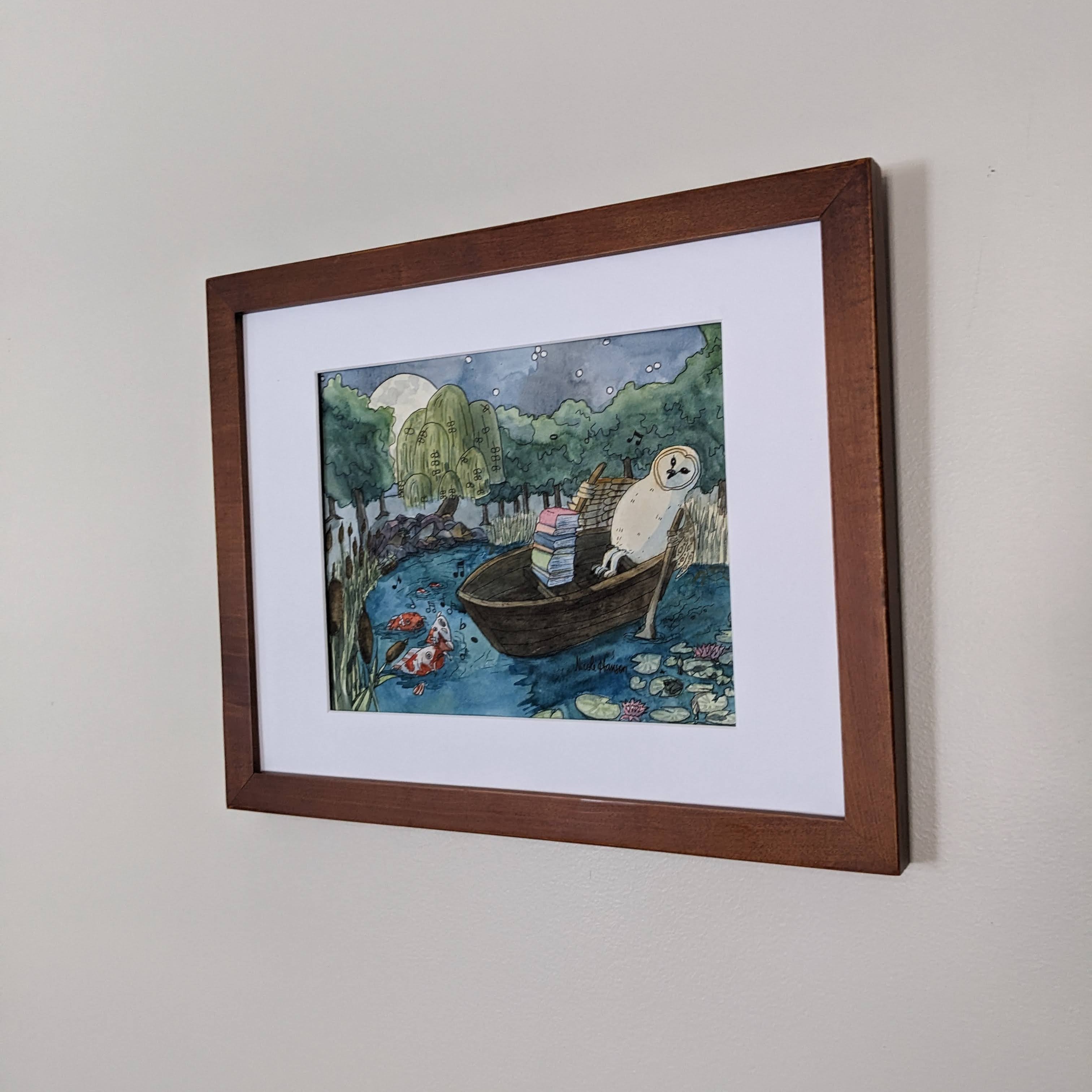 Moonlit Pond, Original