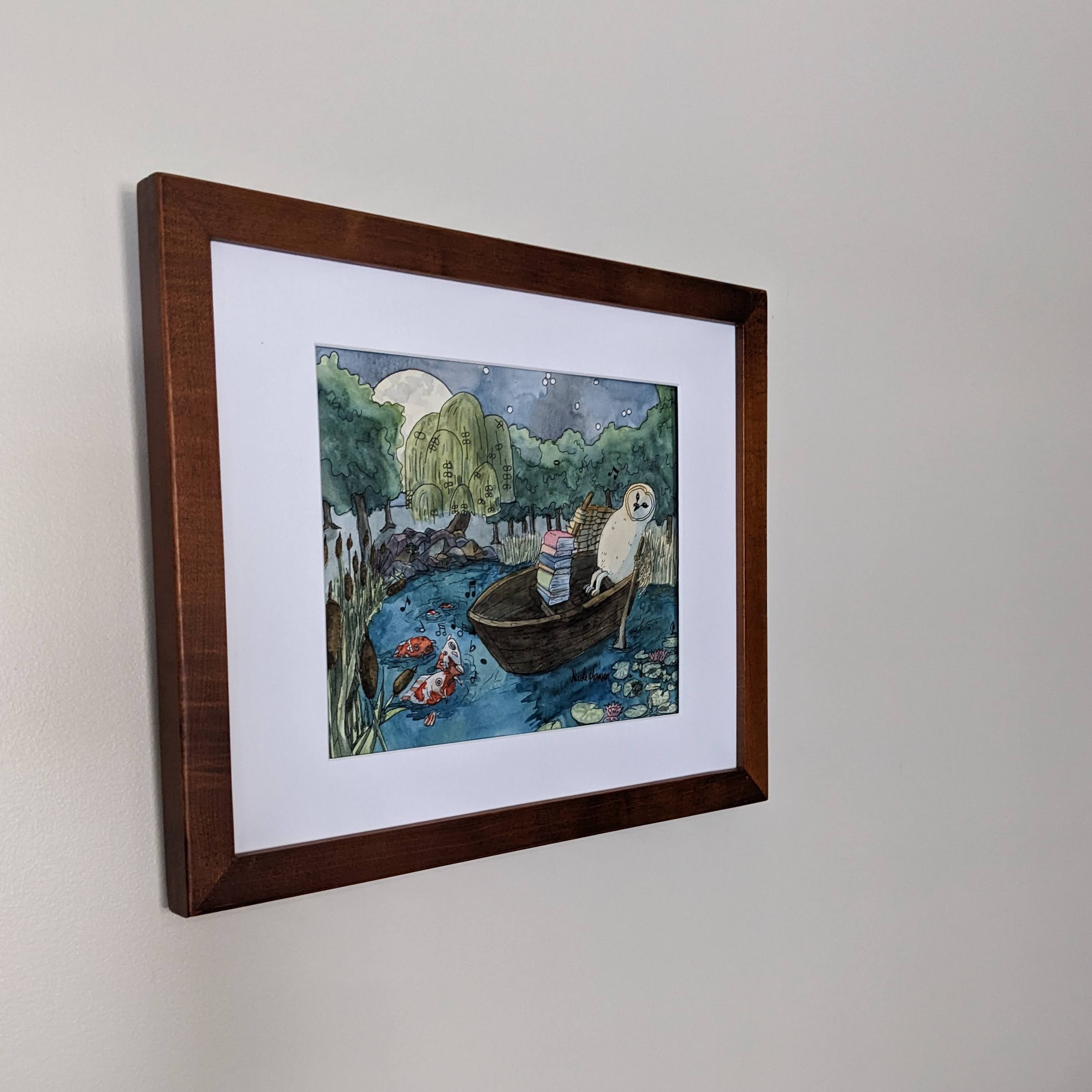 Moonlit Pond, Original