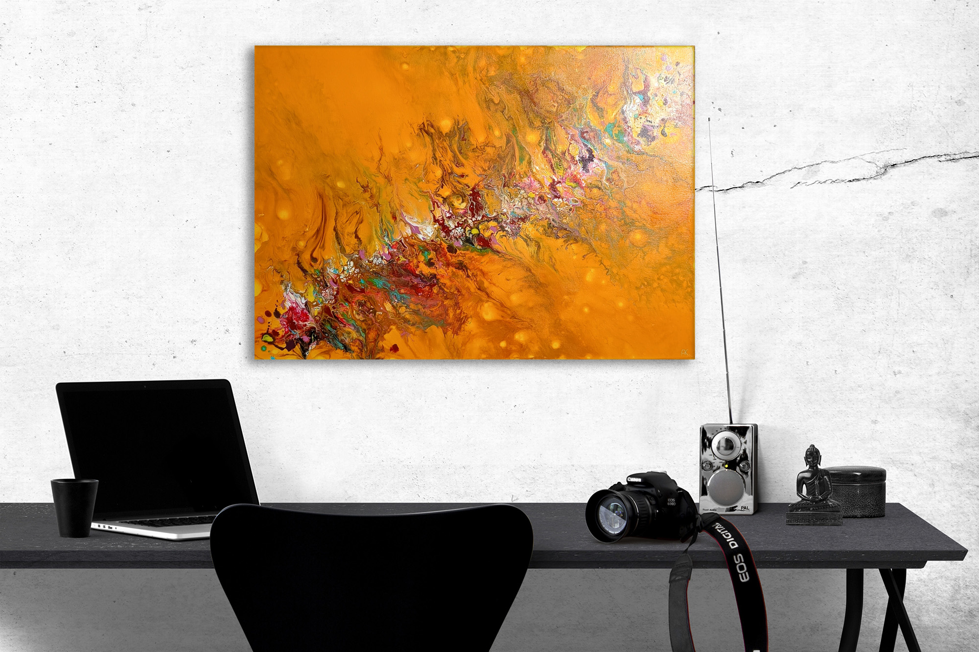 Der Weg ist das Ziel (70x50cm)
