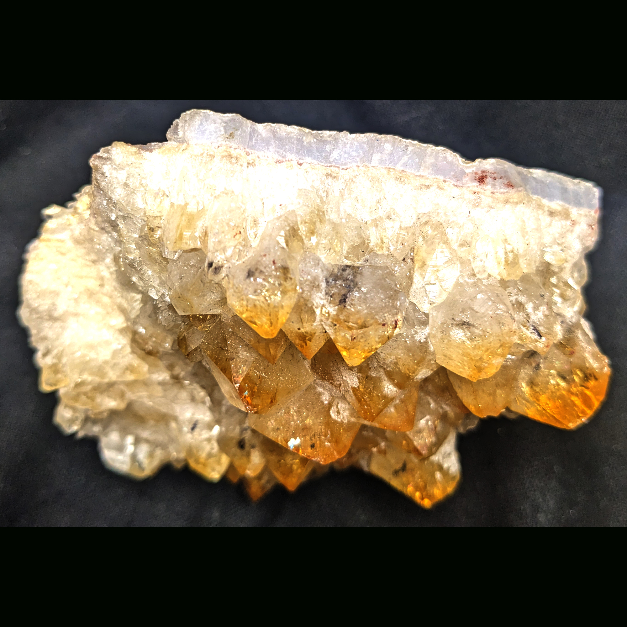 Citrine Crystal Cluster