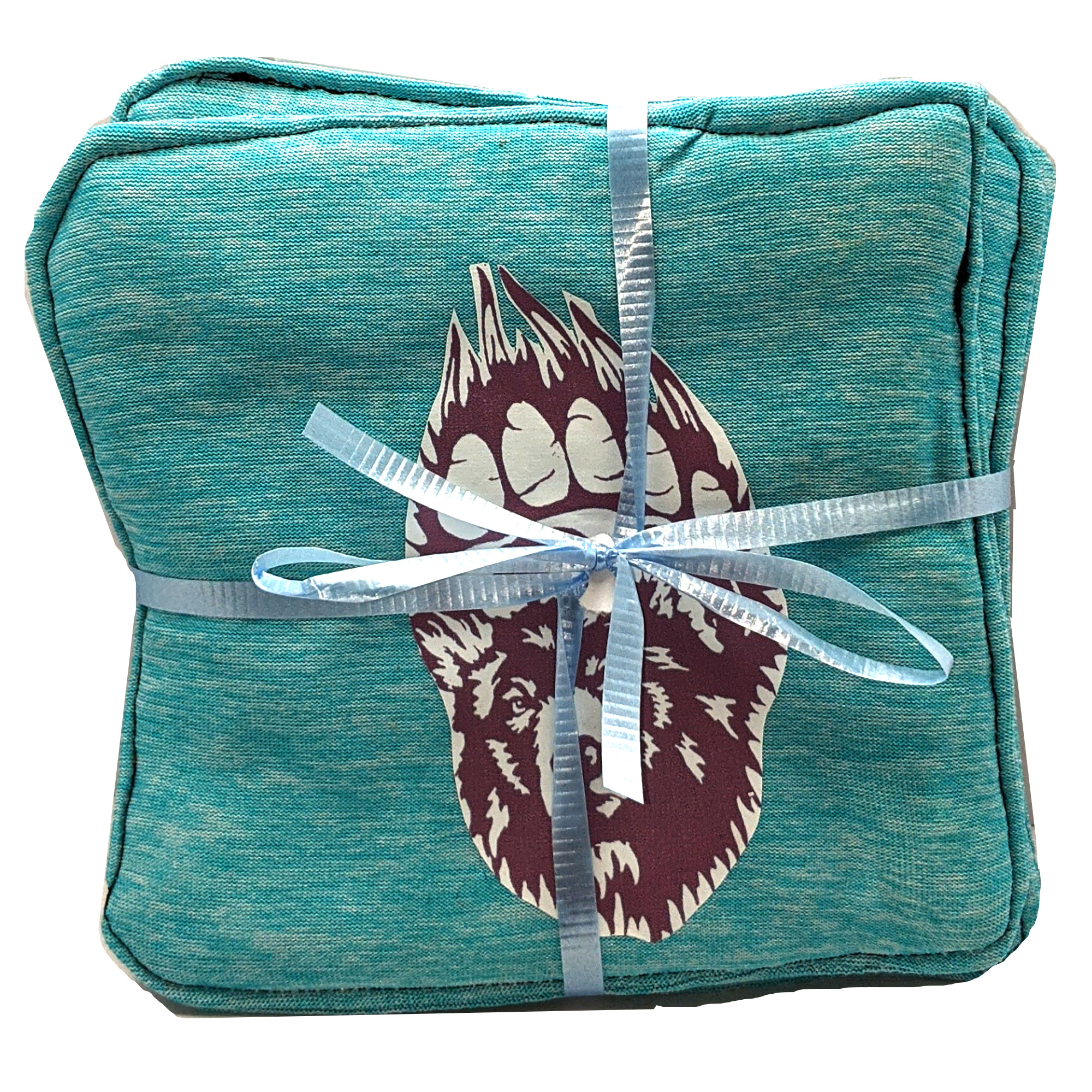 3 pk Turquoise Bear Hot Pads