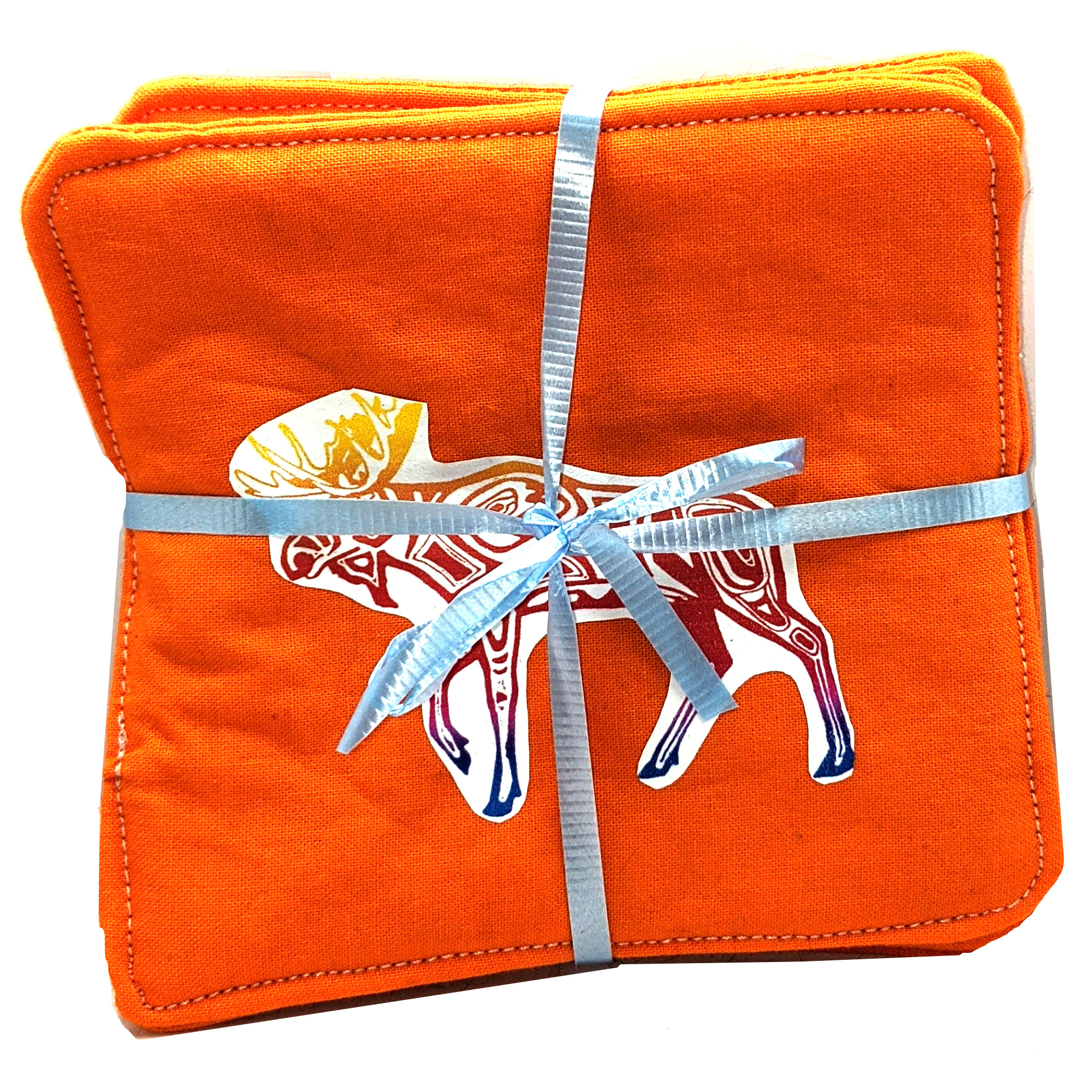 3 pk Orange Moose Hot Pads