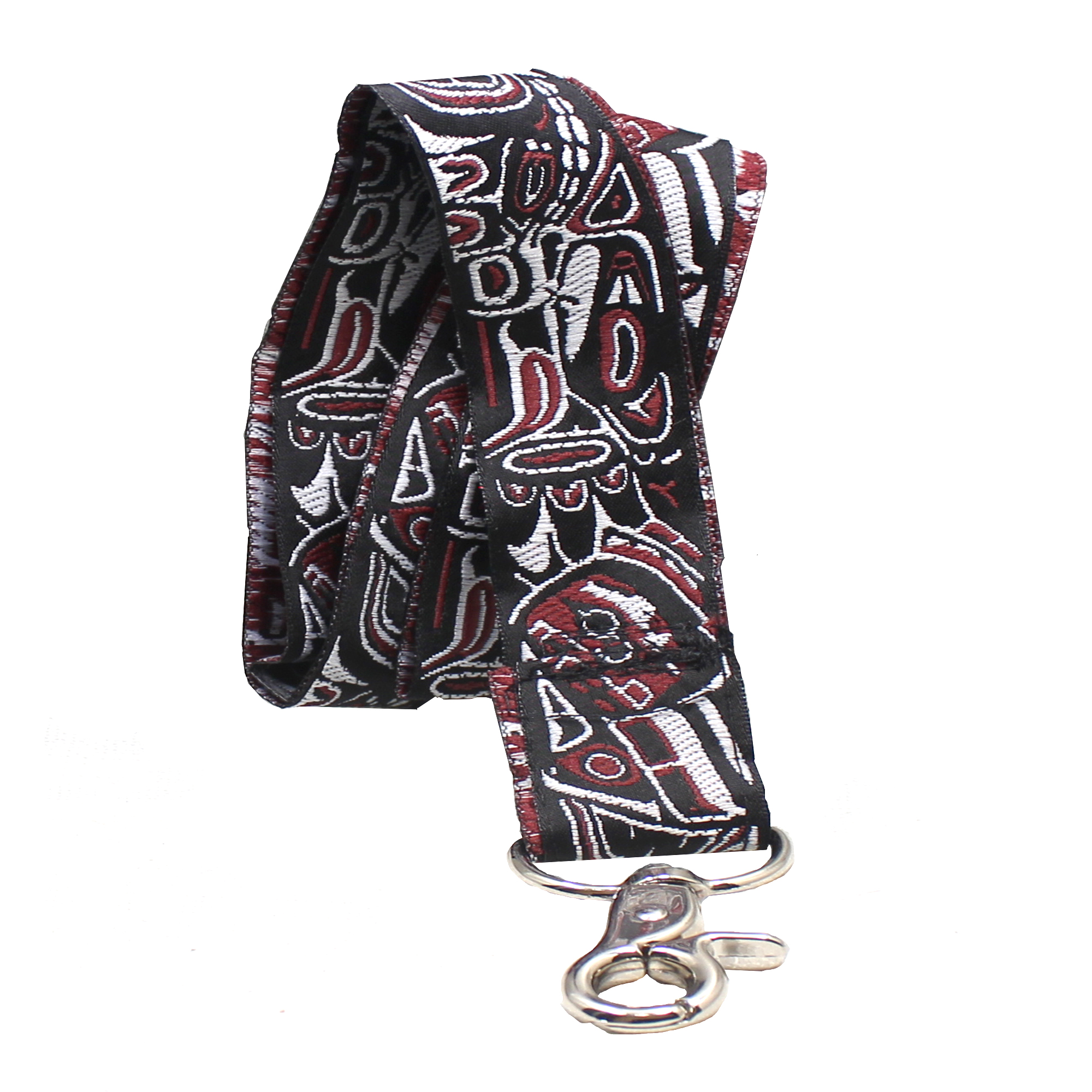 Red Black Totem Lanyard Key Chain