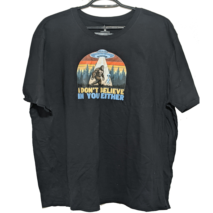 Bigfoot UFO Graphic T-Shirt