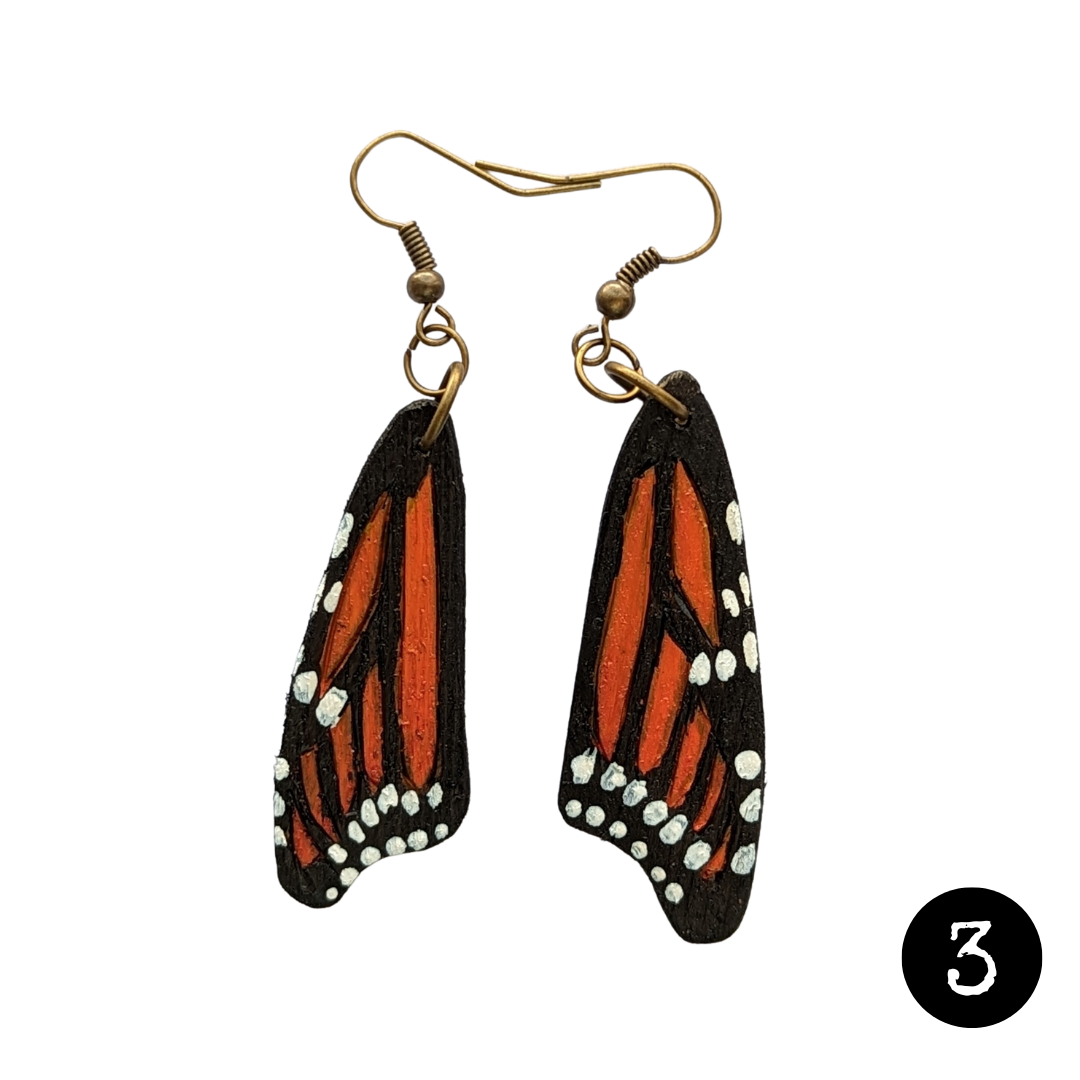 Butterfly Wing Earrings