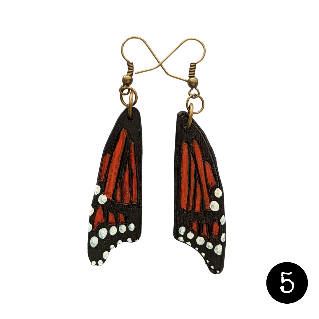Butterfly Wing Earrings