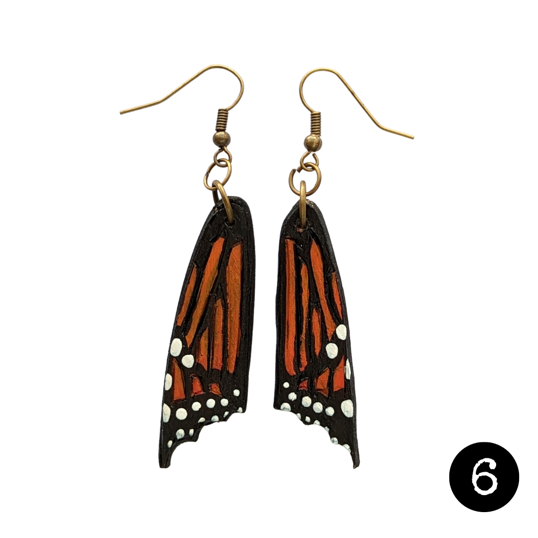 Butterfly Wing Earrings
