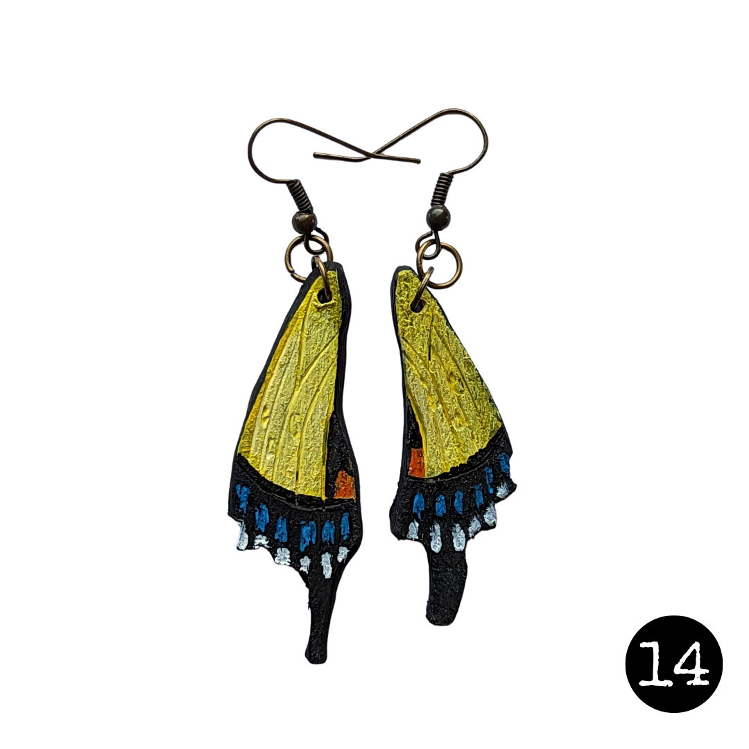 Butterfly Wing Earrings