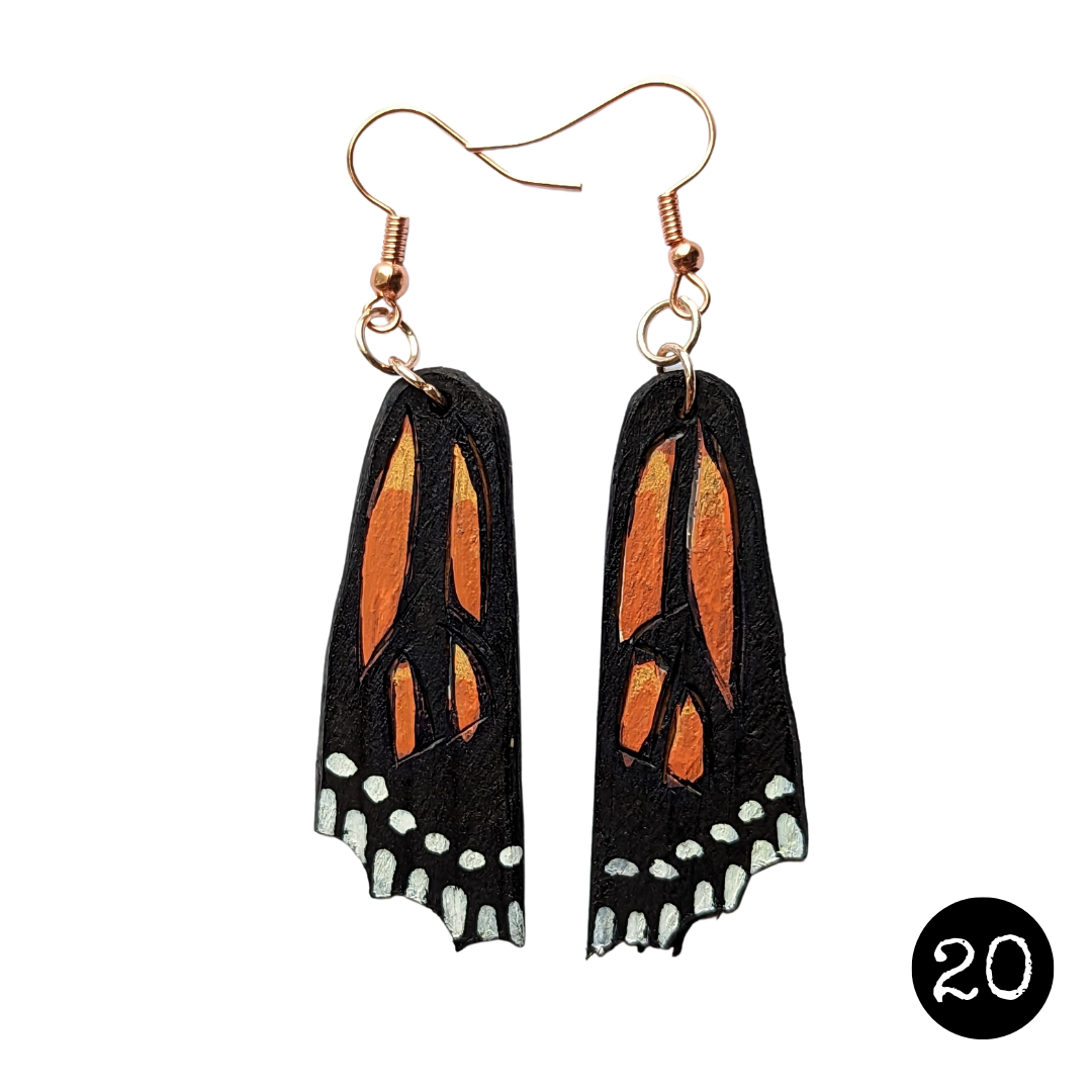 Butterfly Wing Earrings
