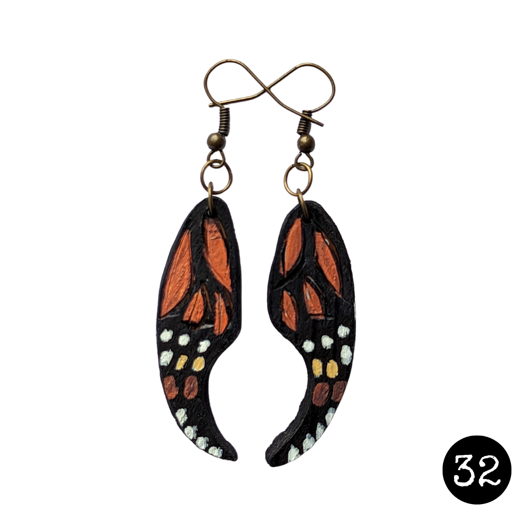 Butterfly Wing Earrings
