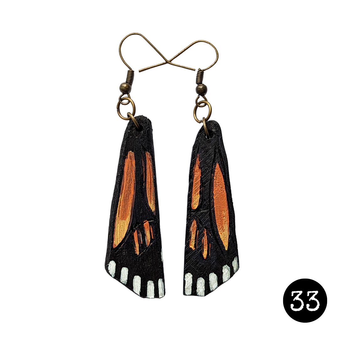 Butterfly Wing Earrings