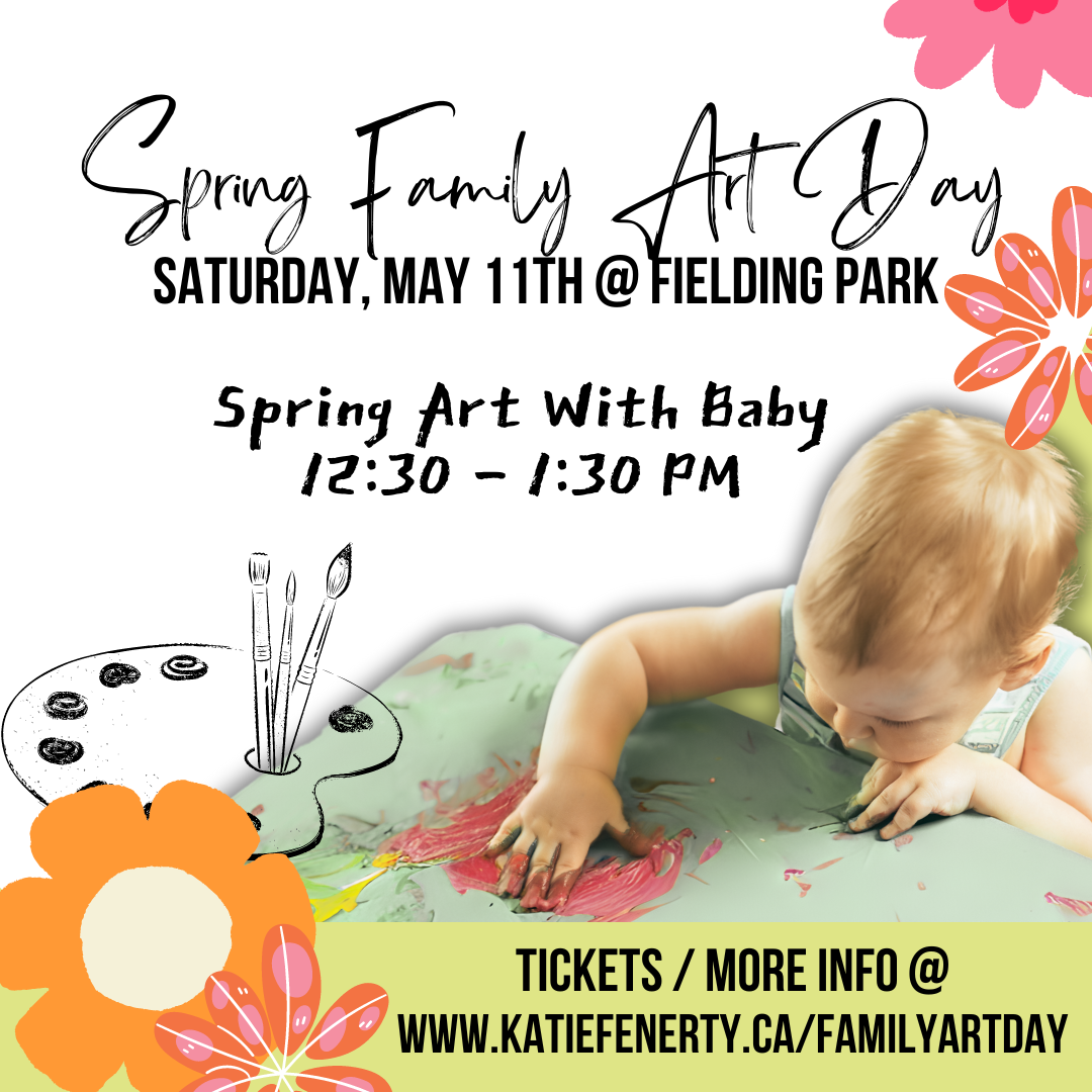 Spring Art With Baby
