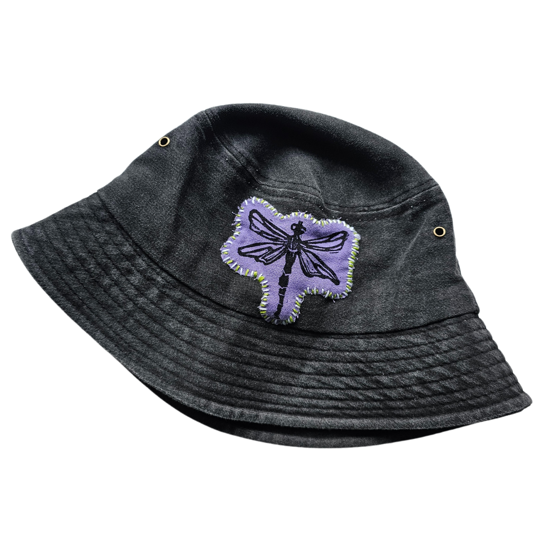 Dragonfly Patch Bucket Hat