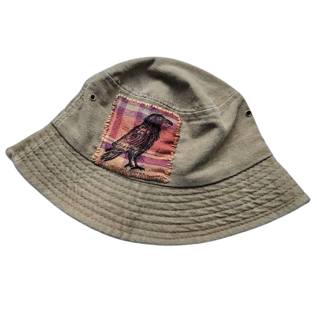 Raven Patch Bucket Hat