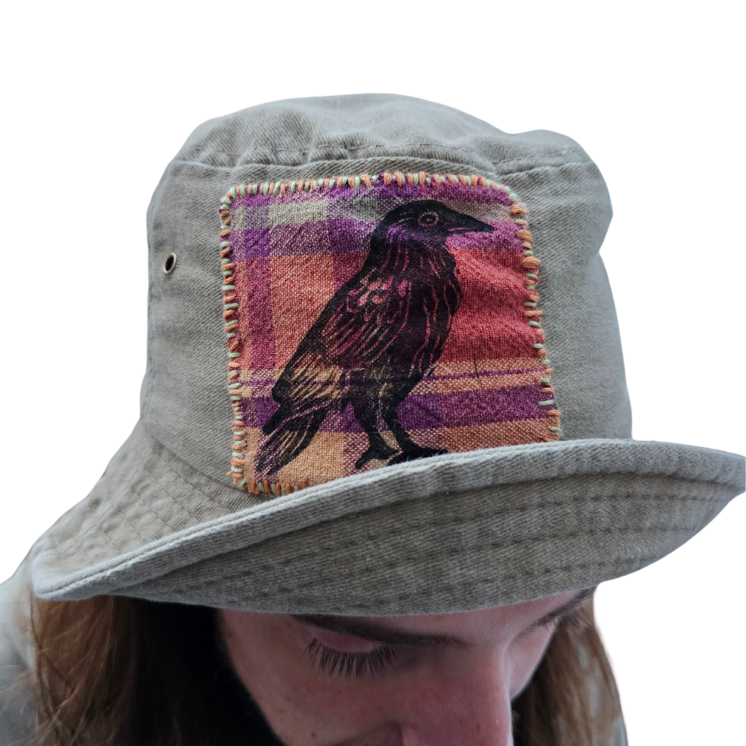 Raven Patch Bucket Hat