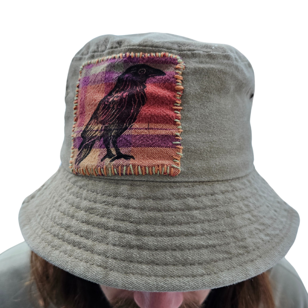 Raven Patch Bucket Hat
