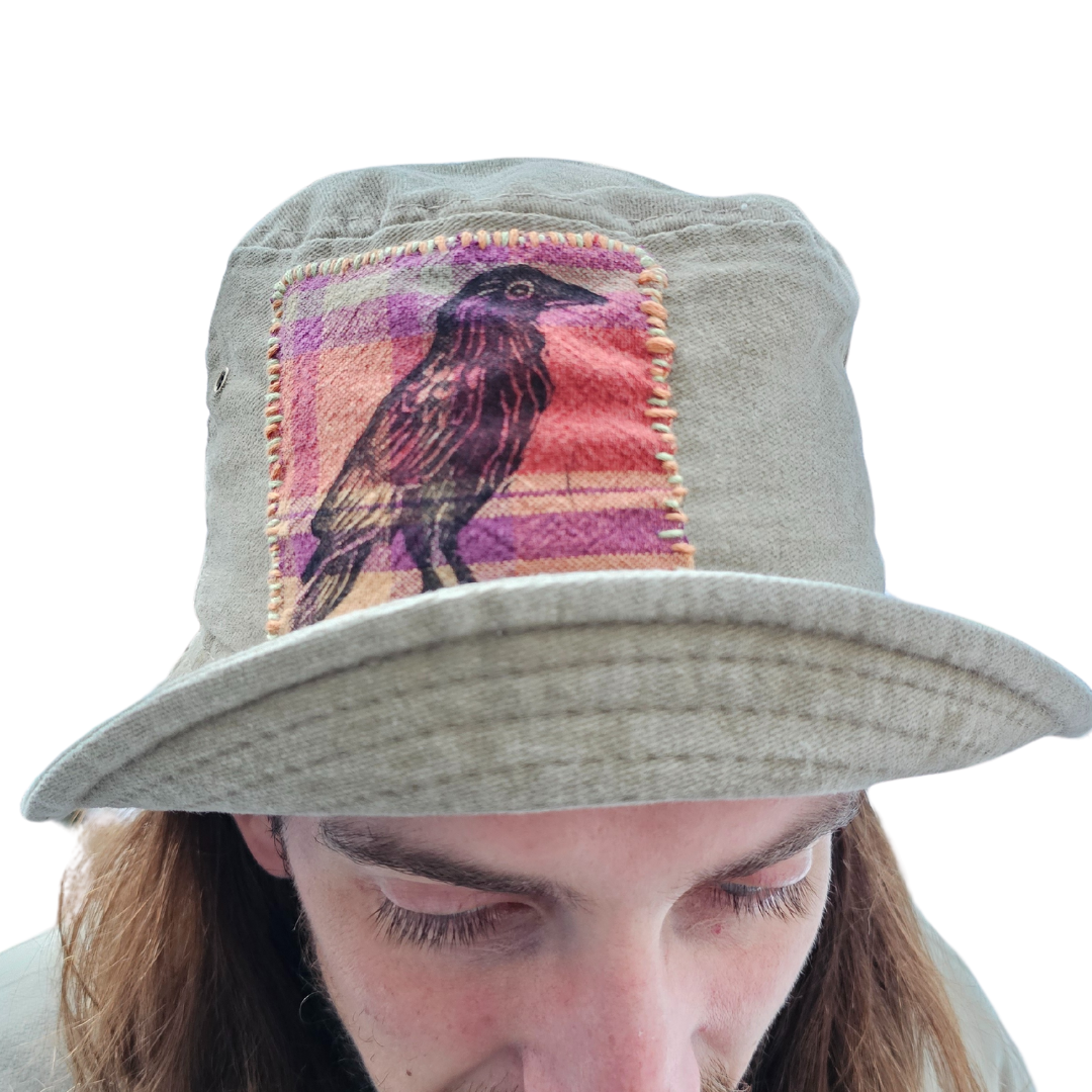 Raven Patch Bucket Hat