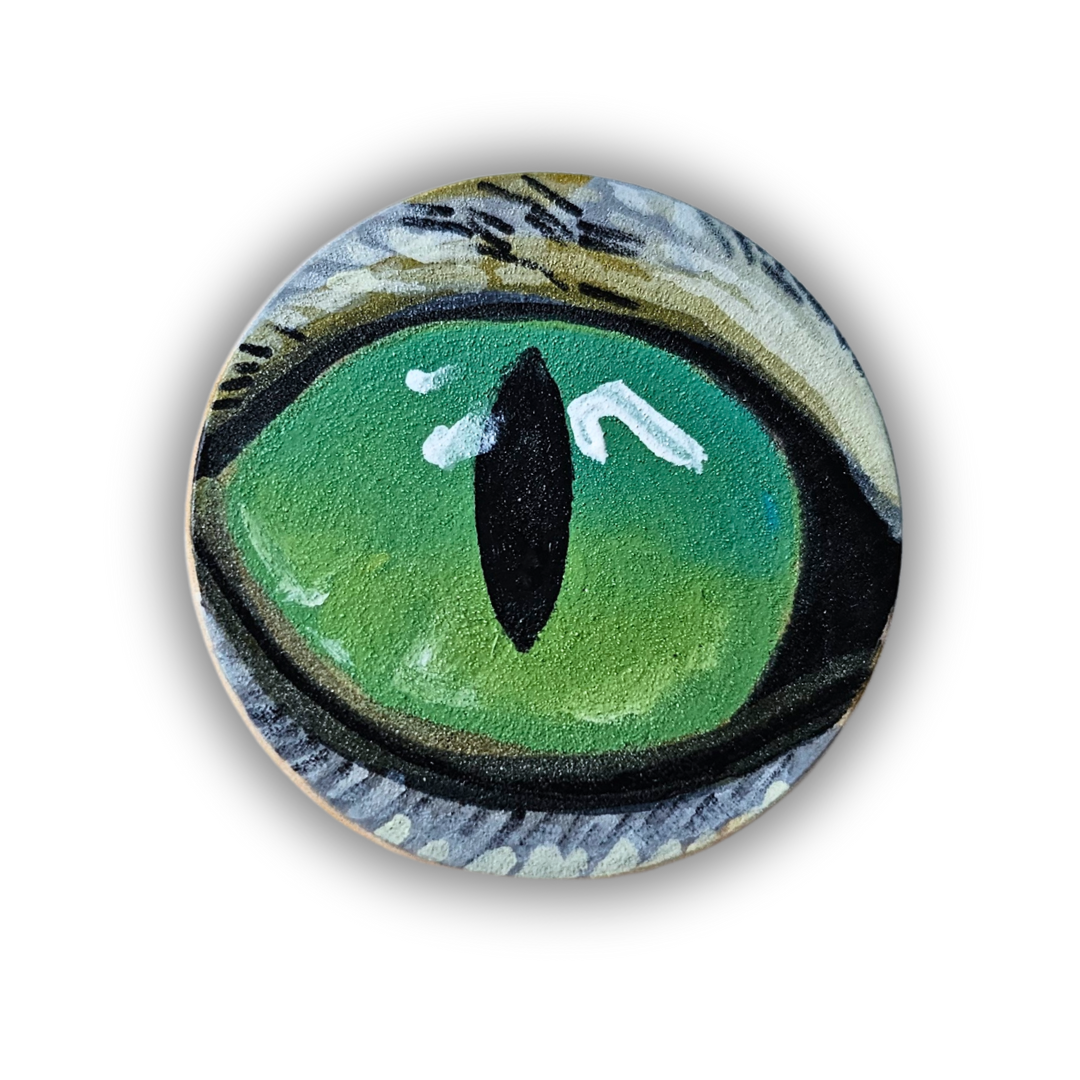 1" Cat Eye Pin