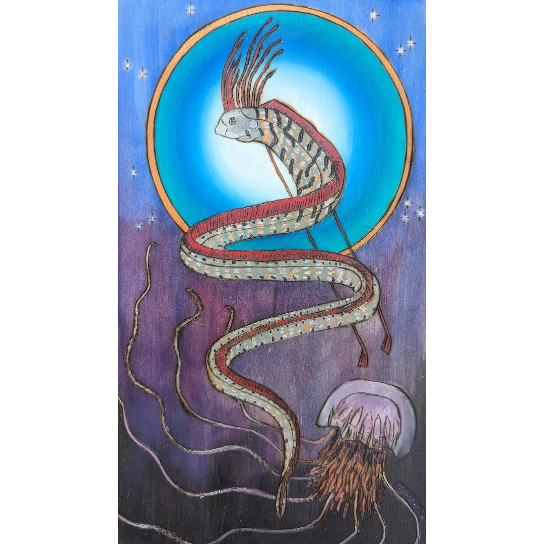 Eerily Floating Oarfish