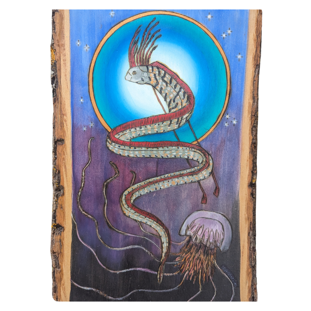 Eerily Floating Oarfish