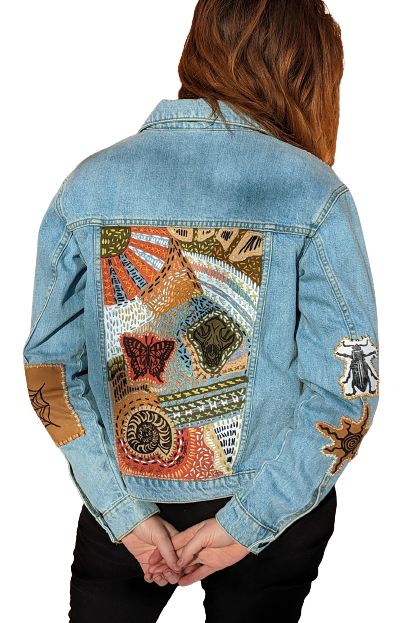 Handstitched Denim Jacket