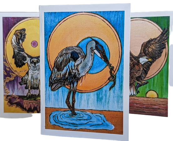 Standing Heron