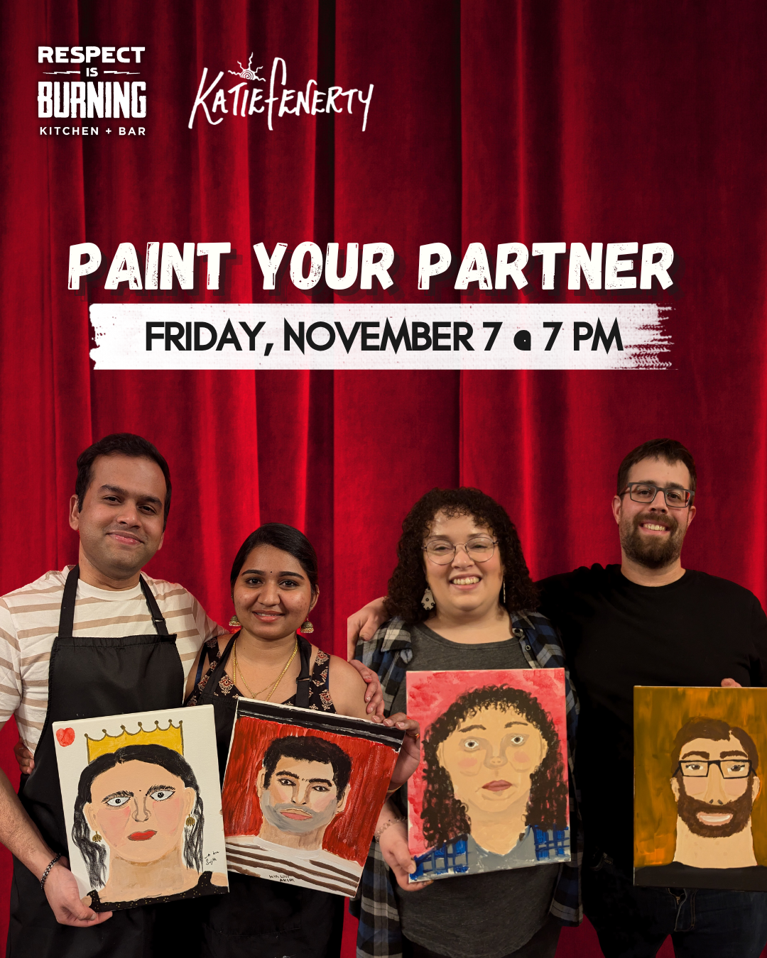 Paint Your Partner @ Respect is Burning 