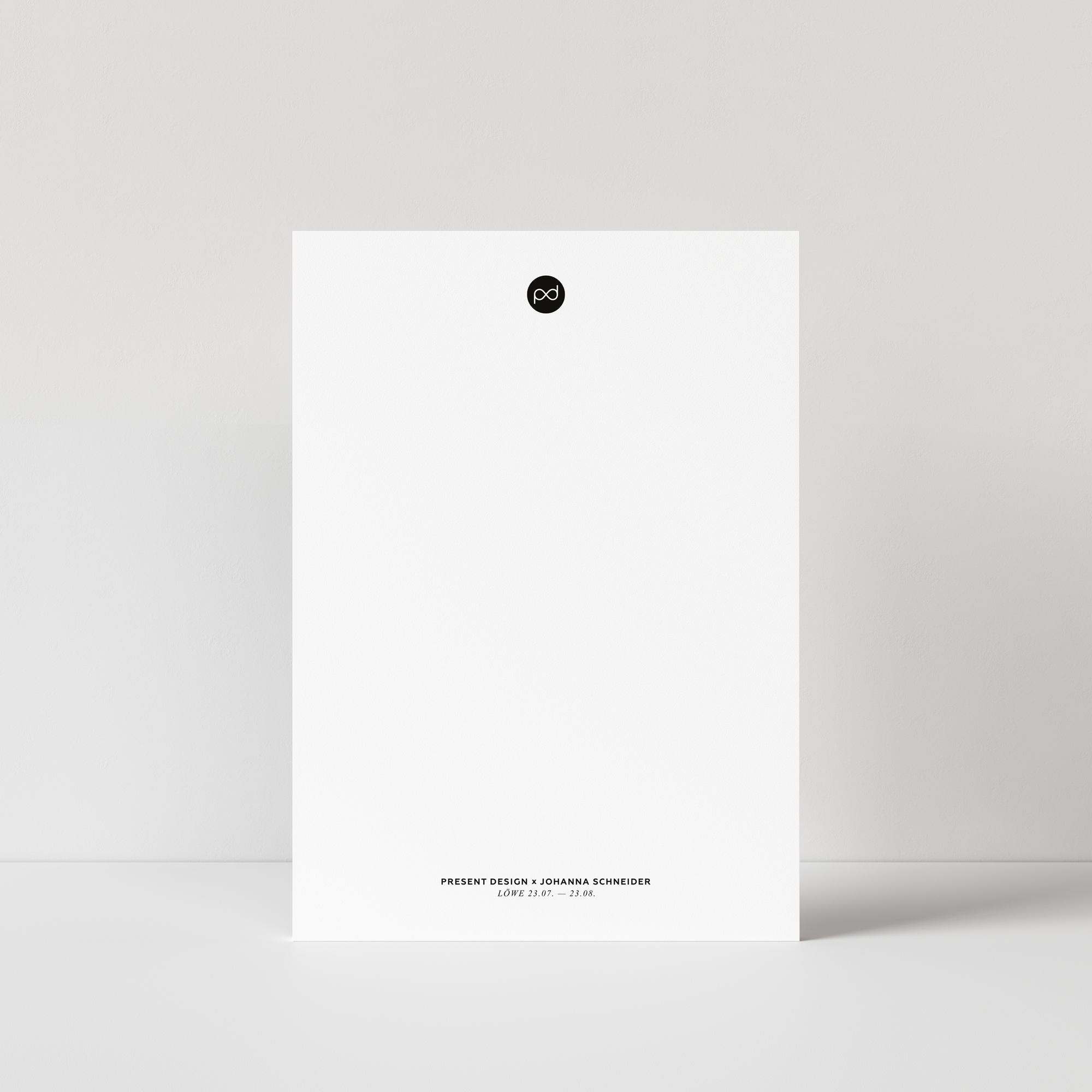 A6 Postkarte Sternzeichen Löwe