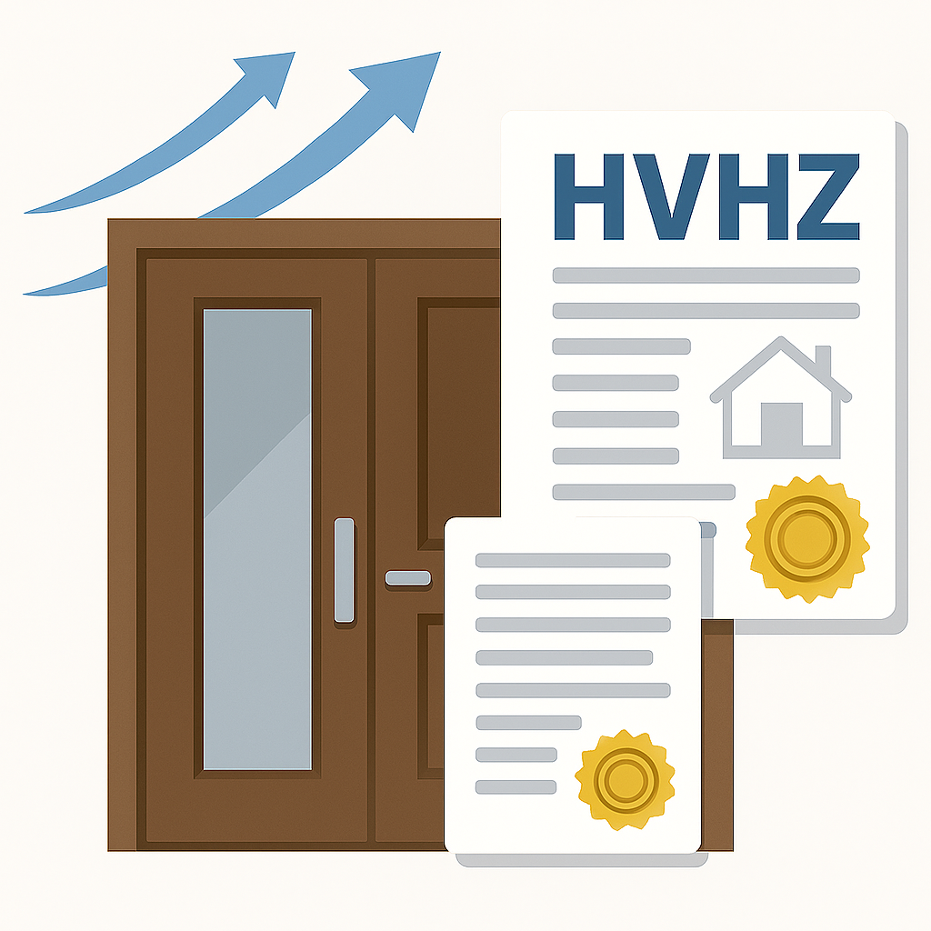 🚪 Exterior Door Wind Load Certification (HVHZ)