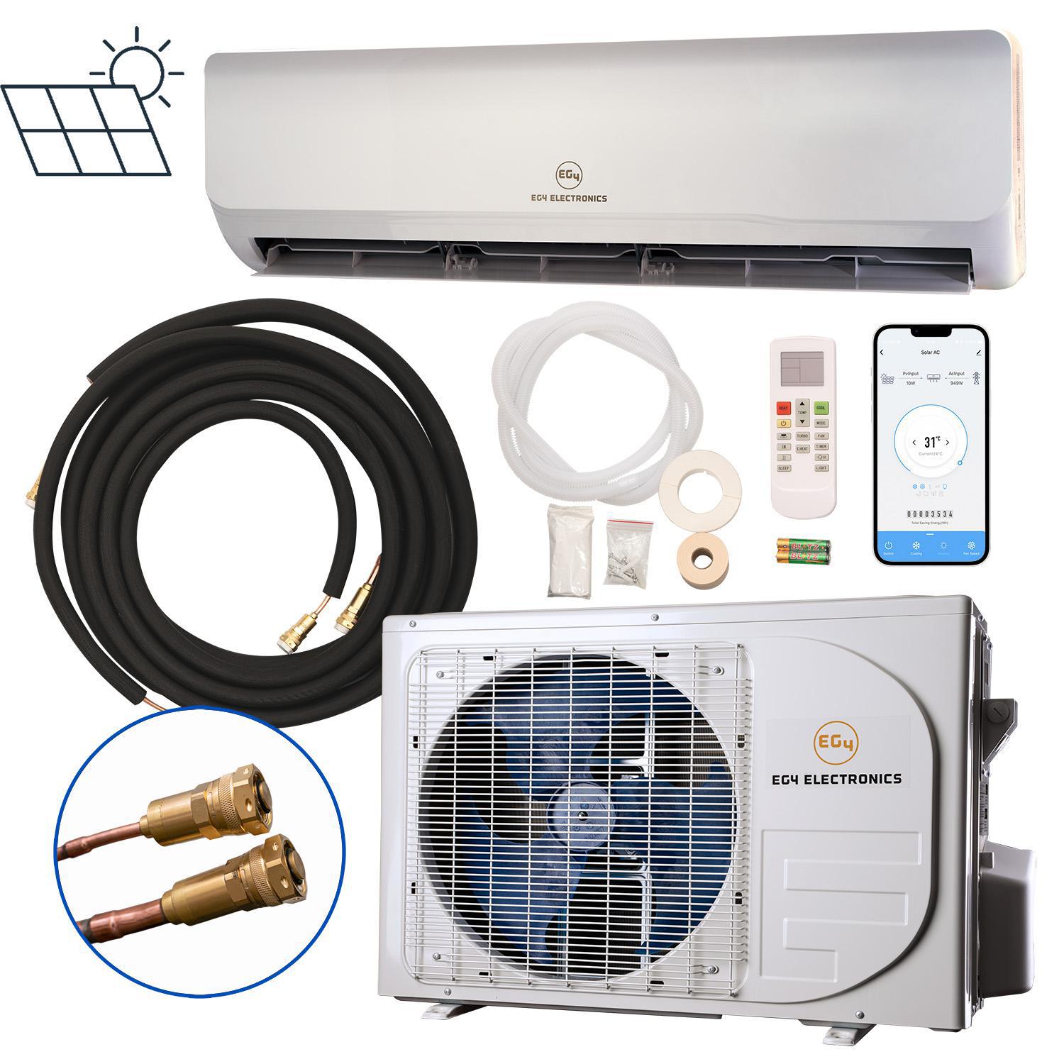 24K Hybrid Solar Mini-Split Air Conditioner/Heat Pump