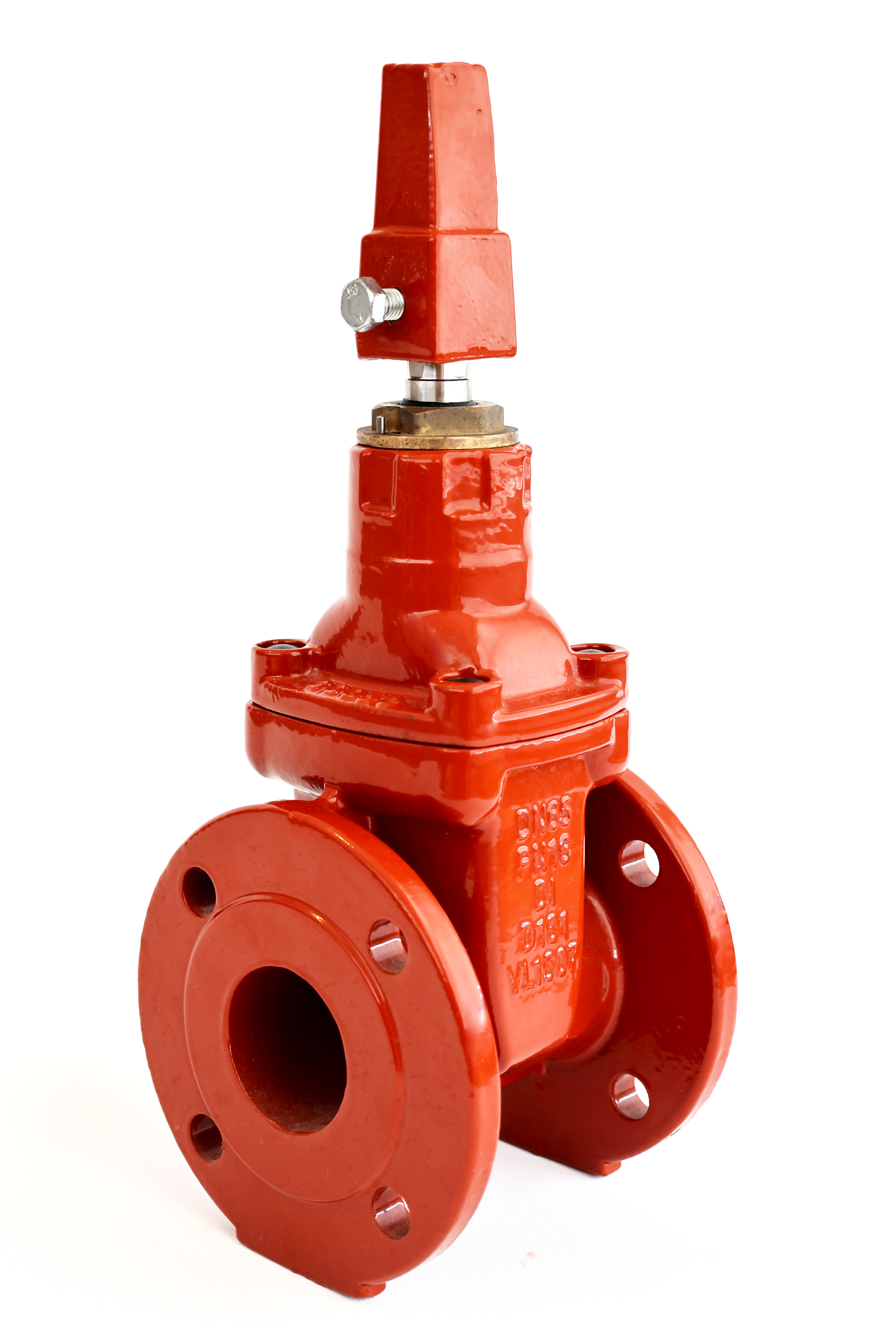 YÜKSELMEYEN- MİLLİ FLANJ UÇLU SÜRGÜLÜ VANSE, MODEL D101, PN16, 232PSİ  