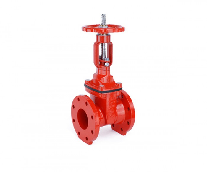 Model Z 41X-01 Din F4 Resilent Yuvalı Pn16 OS&Y Sürgülü Vana