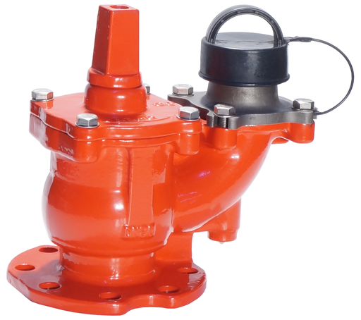 YERALTI HİDRANTI, TİP 2, 3", P16 GİRİŞ FLANŞLARI