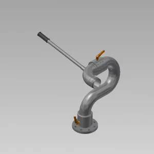 D-4-1-1 MM L Lever Operated Monitor Bodies