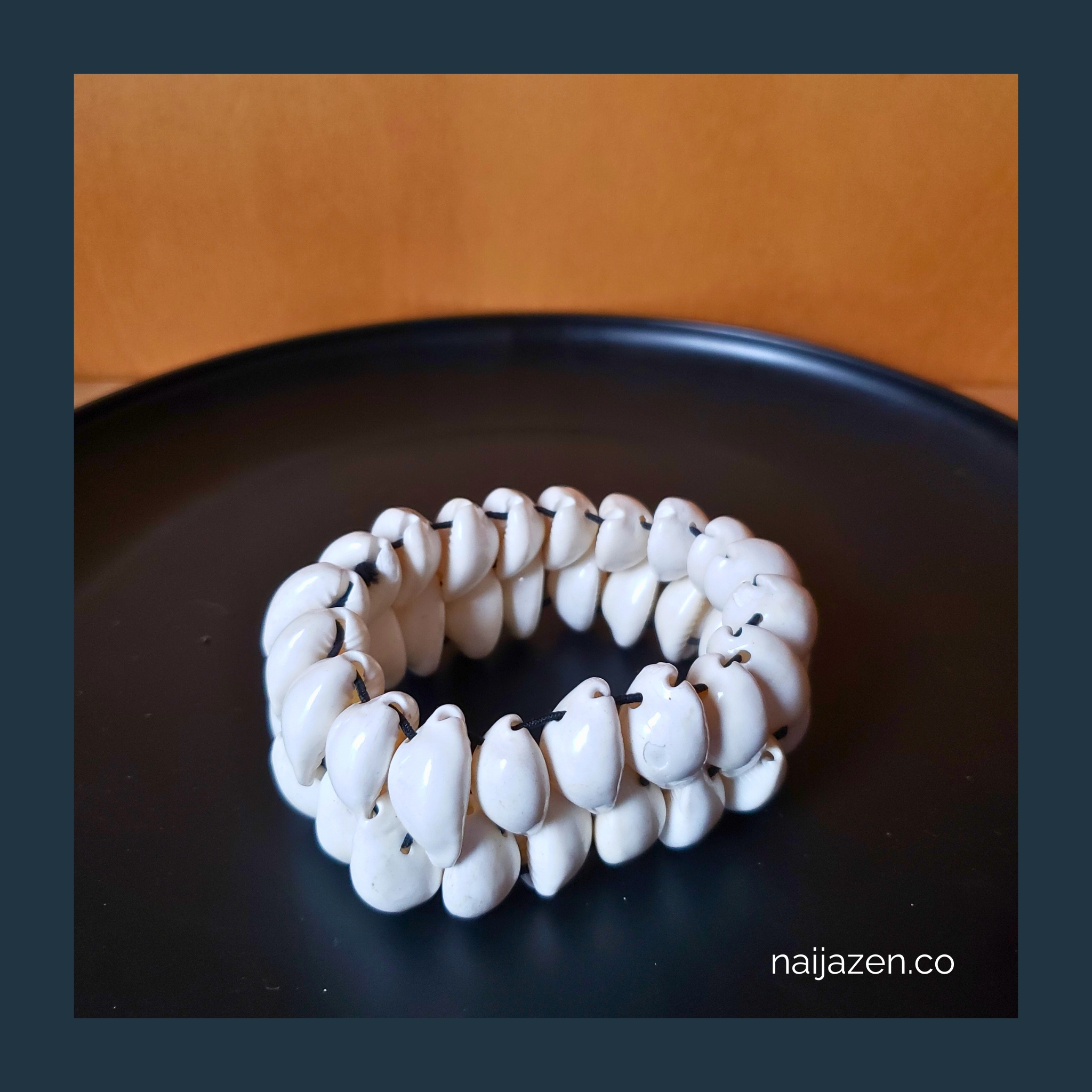 Double Cowrie Bracelet
