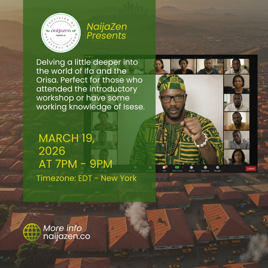 Ifa Spirituality Intermediate Workshop