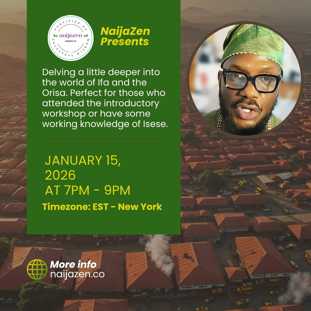 Ifa Spirituality Intermediate Workshop