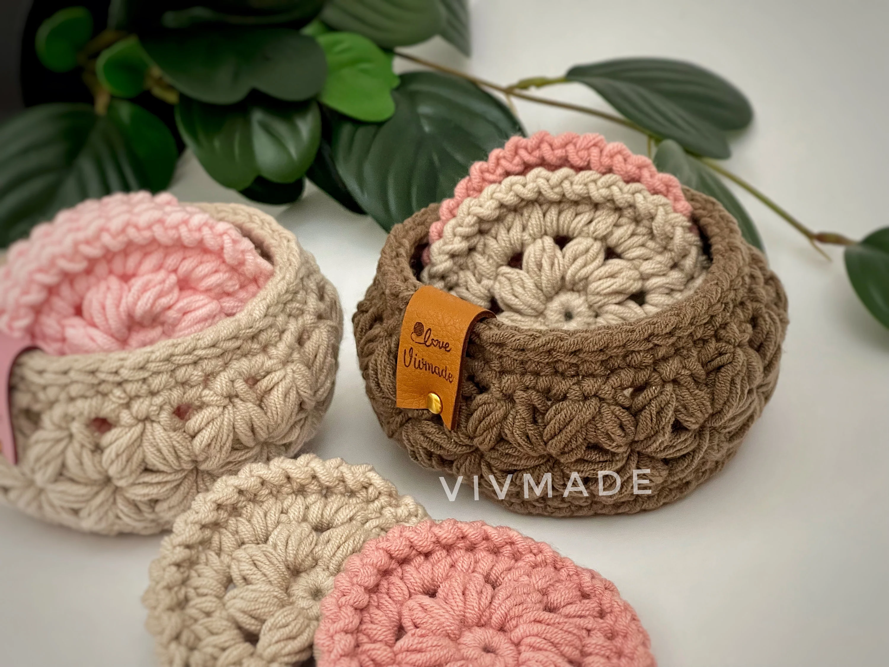 Face Scrubbies with basket 
