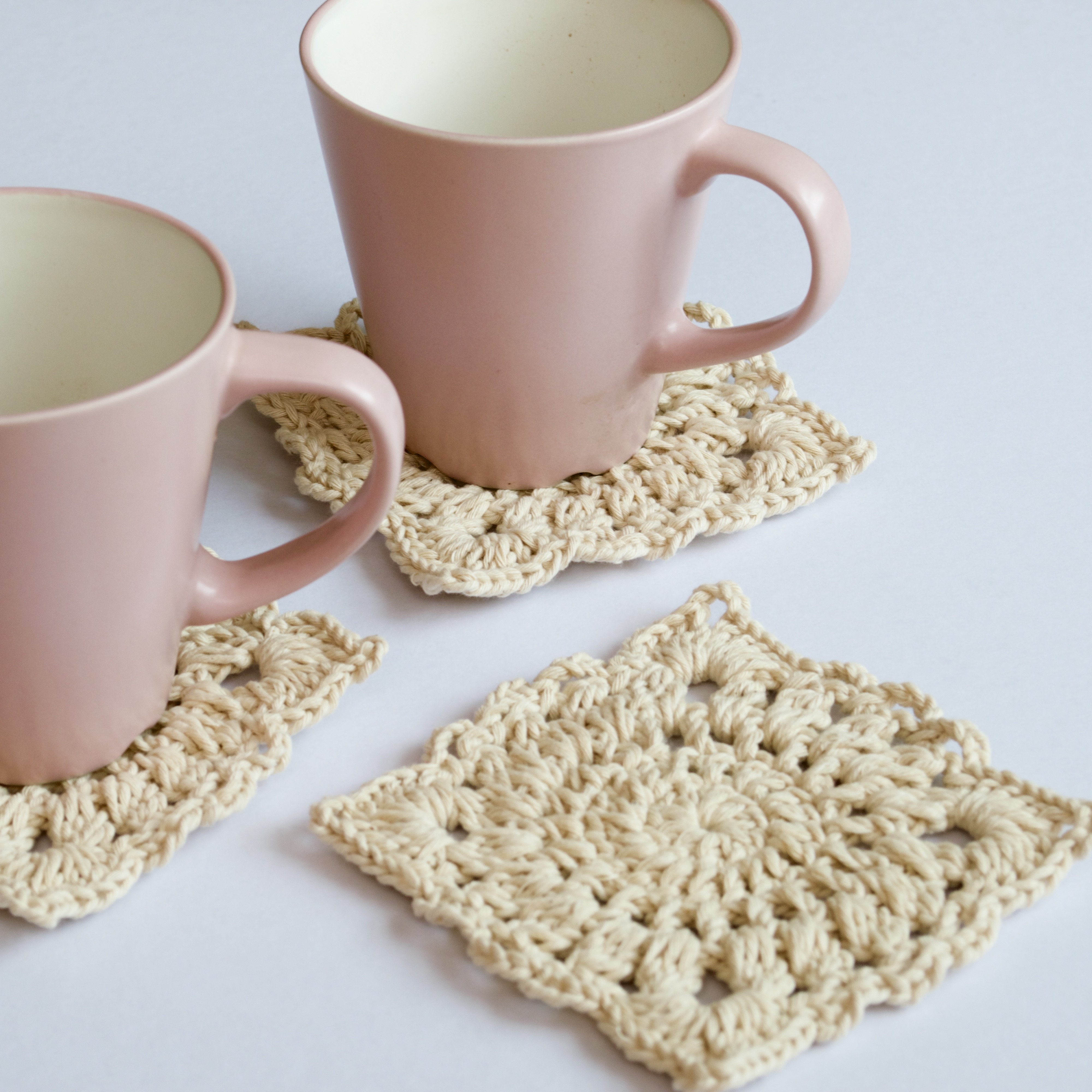 Square Coasters Donna