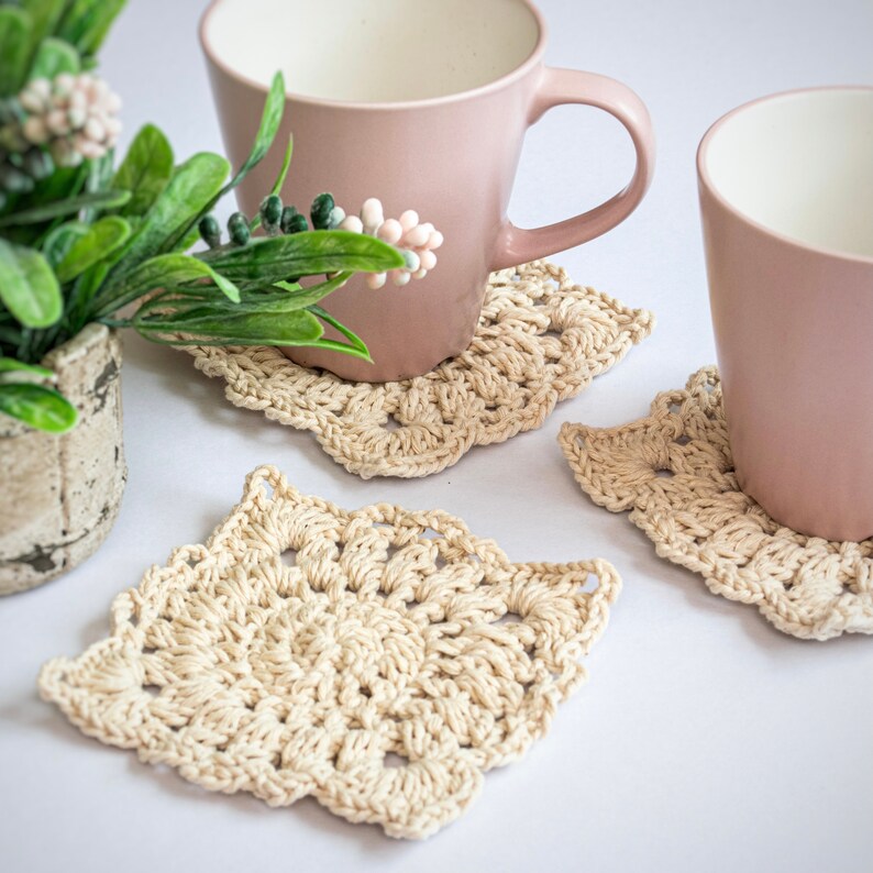 Square Coasters Donna